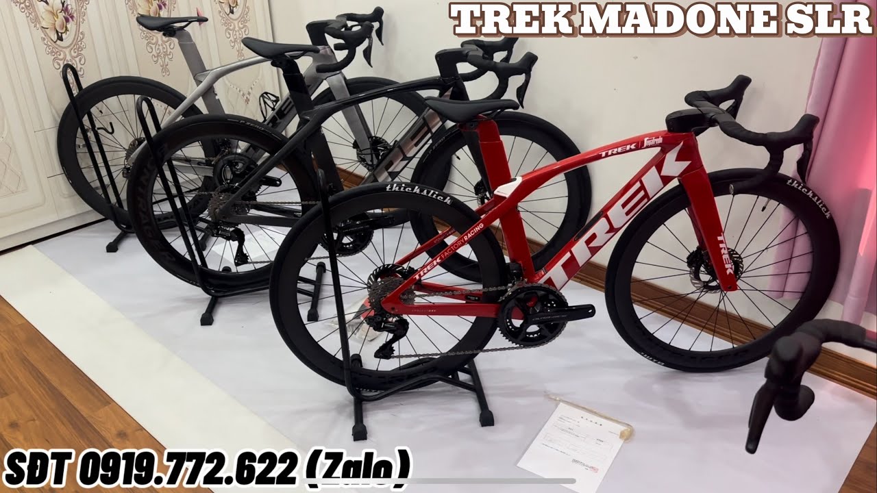 SIÊU PHẨM TREK MADONE SLR GEN 6 - Xách tay Nhật - Hàng trưng bày - Group DURA ACE 9170 và 9270