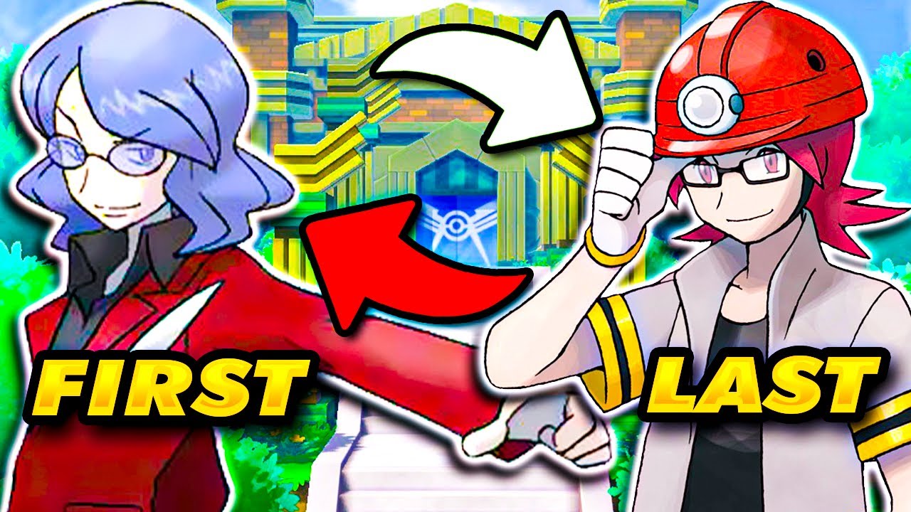What If the Pokemon Sinnoh Gym Leaders were in REVERSE
