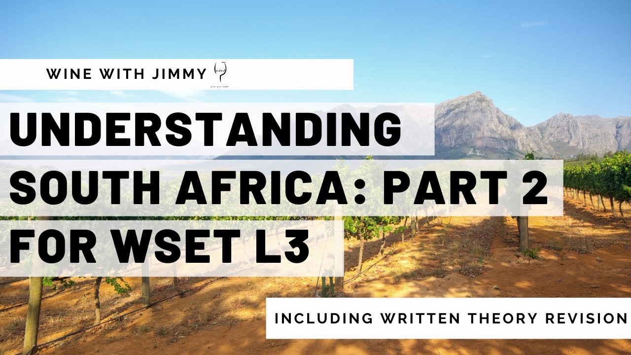 Understanding South Africa Part 2 - White Grape Varieties With Working Written Question