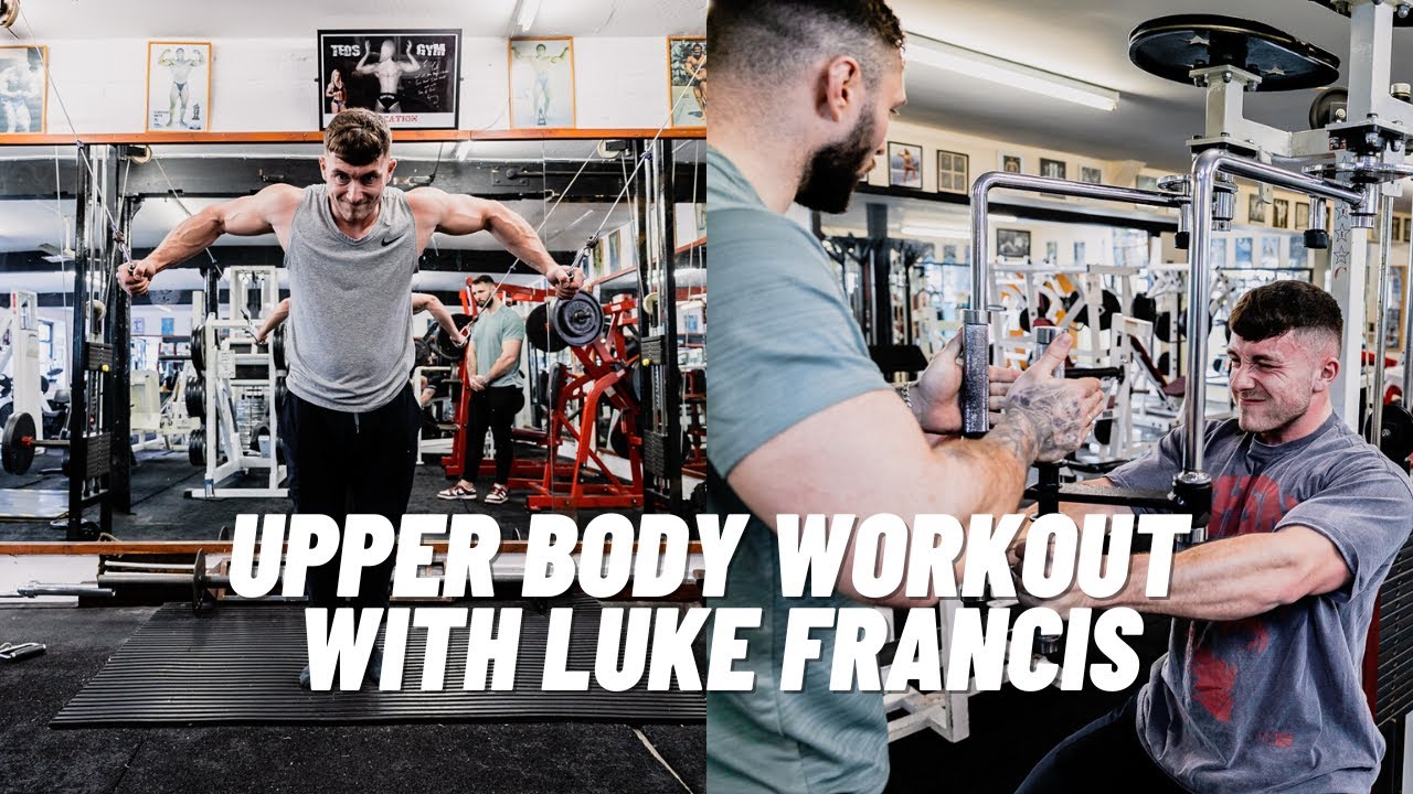 Training with Natural Bodybuilder Luke Francis