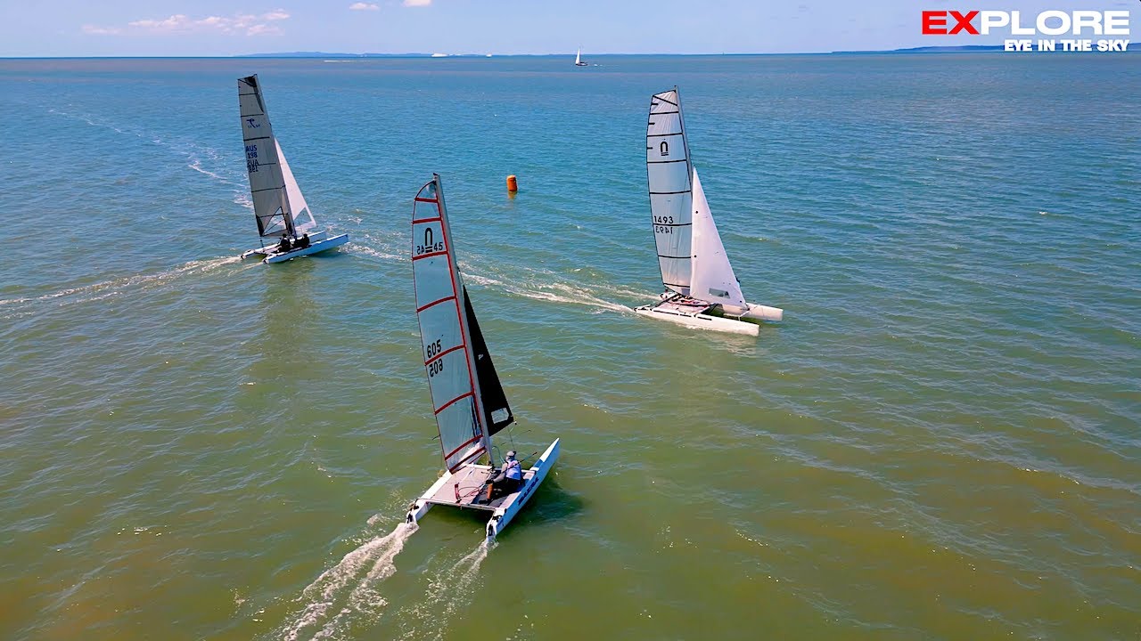 Strap In For Another Day On The Water, Catamaran Sailing