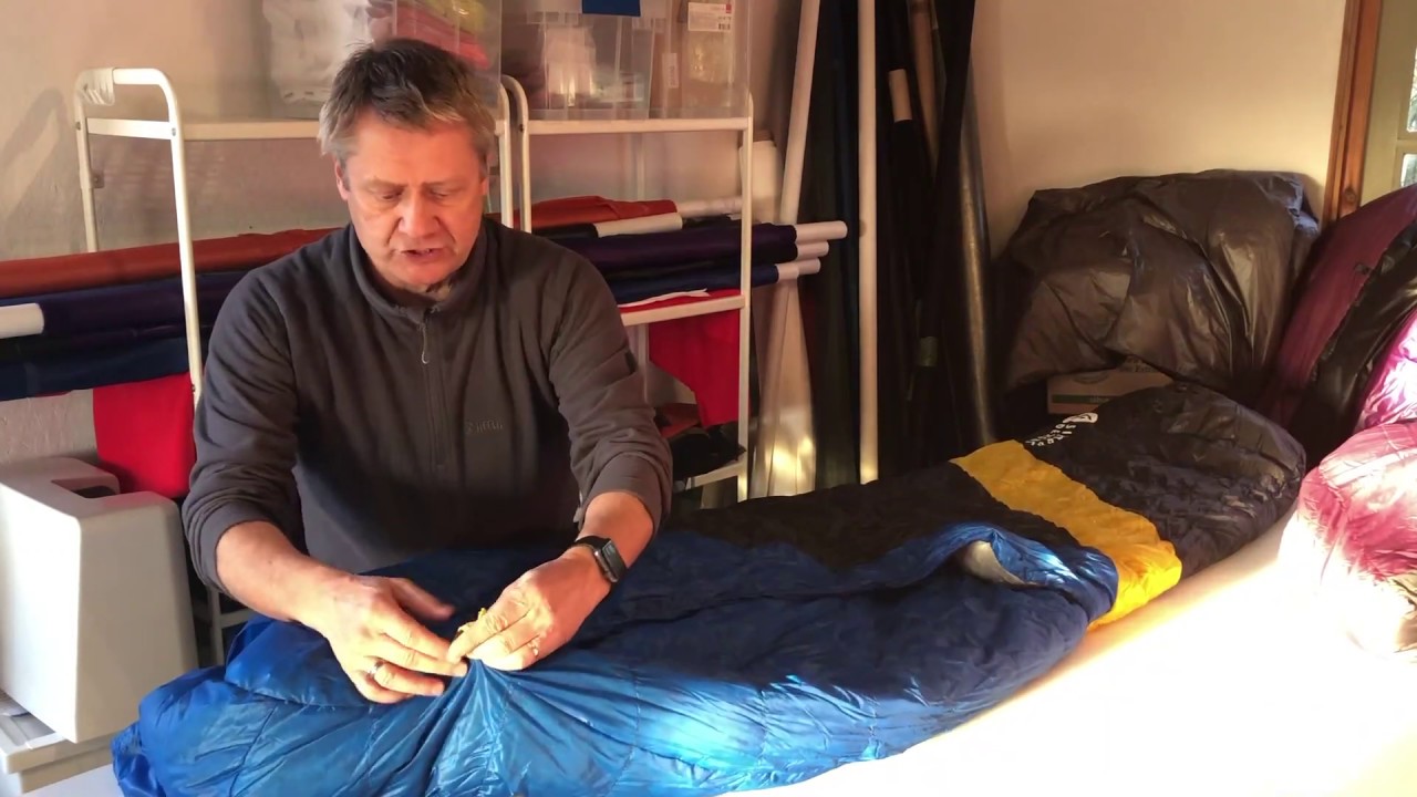 Sierra Designs Back County Bed and Cloud 800 Sleeping bags