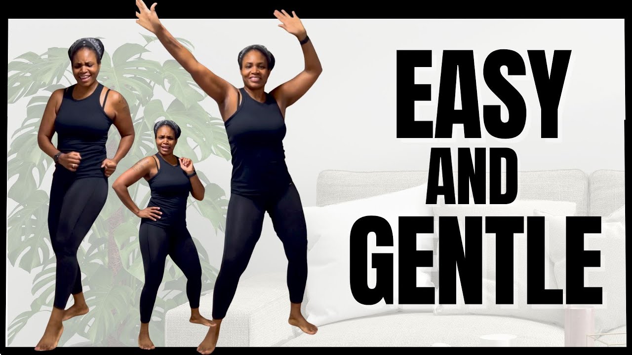 10 Minute Easy & Gentle Workout. Burn fat and feel good.