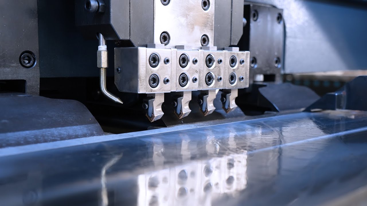 How Does A Vertical V Grooving Machine Work?