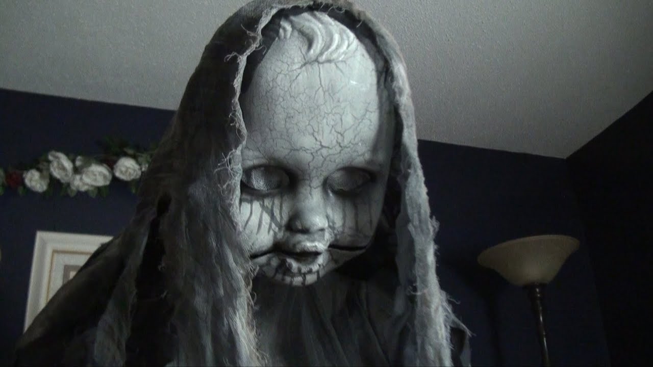 Creepy Rising Animatronic Doll - Spirit Halloween