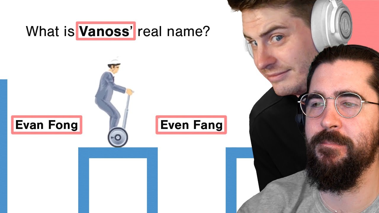 Nogla & Terroriser play CURSED VANOSS QUIZZES in HAPPY WHEELS!