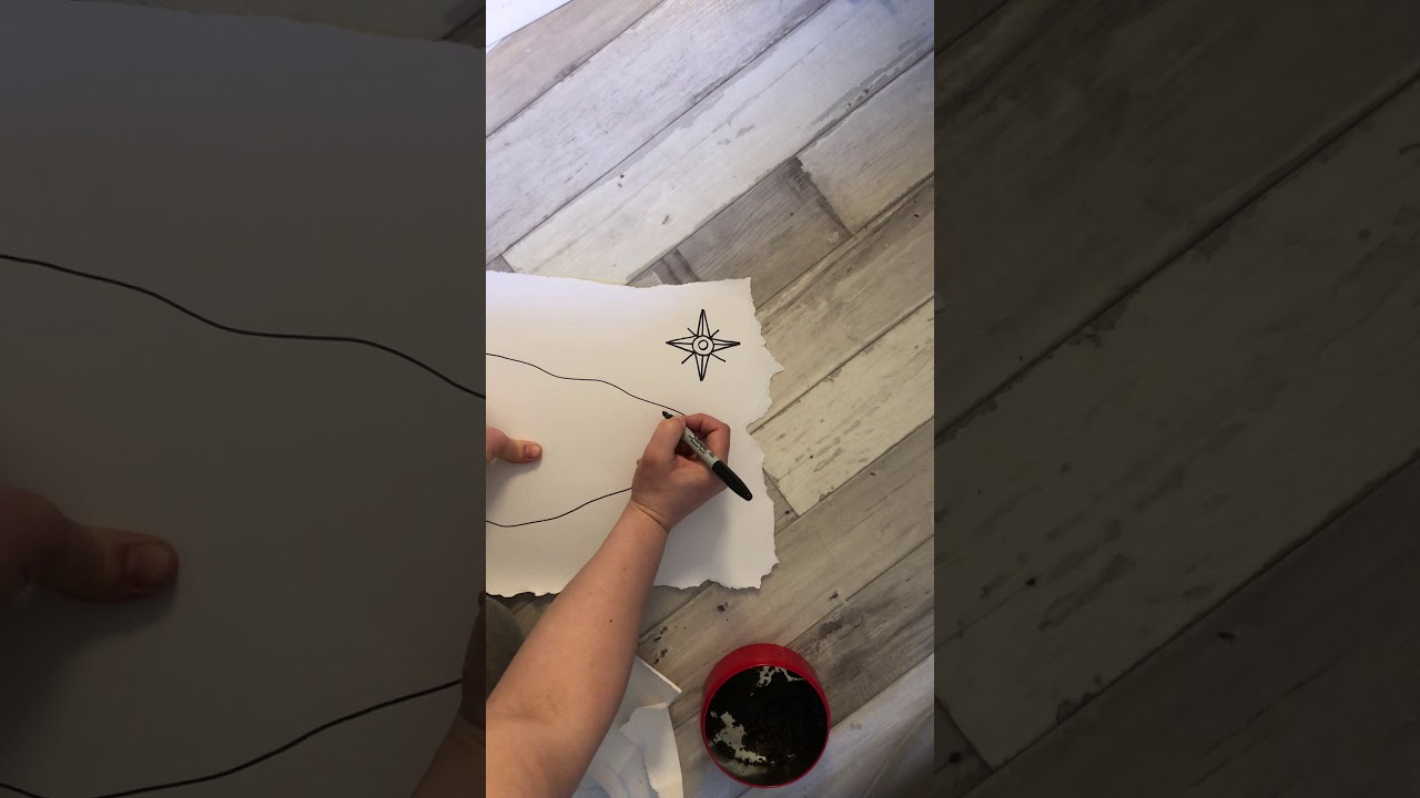 comment faire une carte au trésor 1