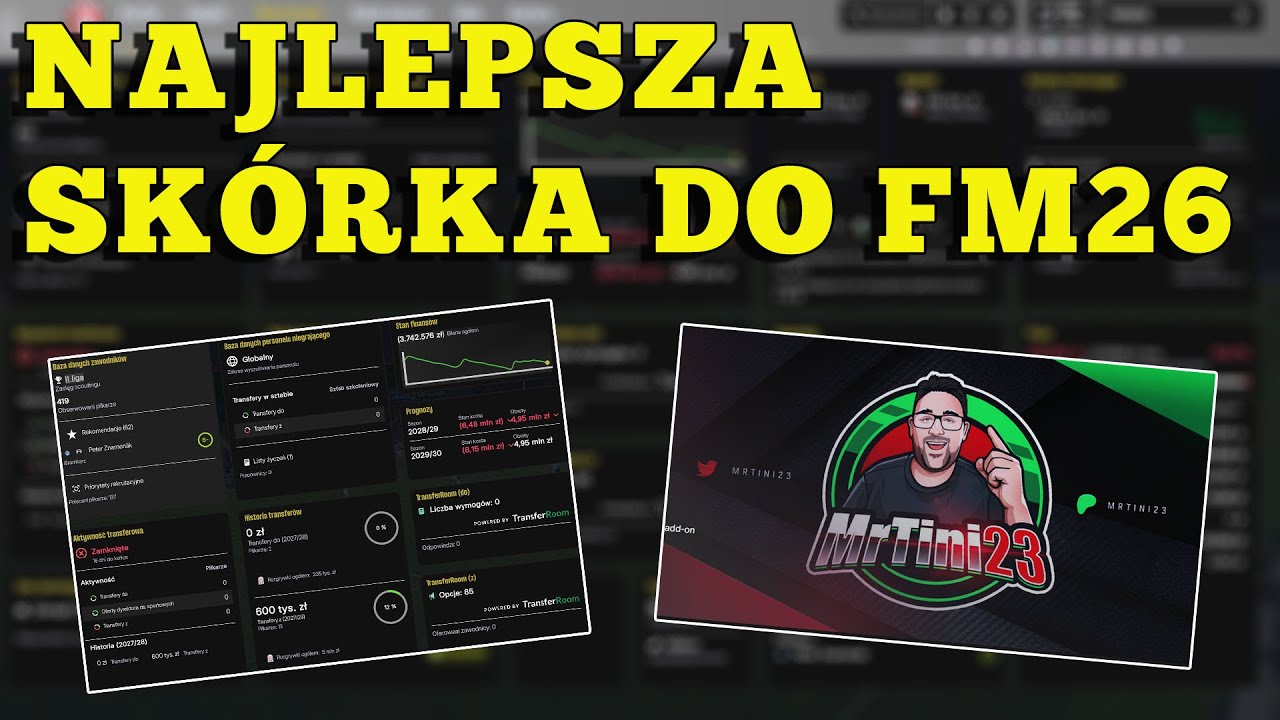 Najlepsza SK&Oacute;RKA do Football Manager 26. Pojawiają się pierwsze SKINY.