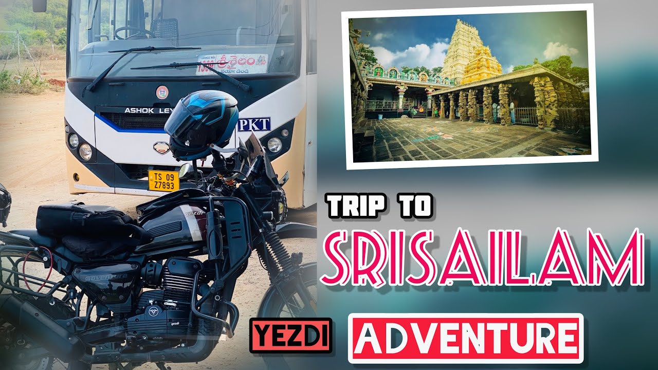 hyderabad to srisailam one day trip #yezdiadventure