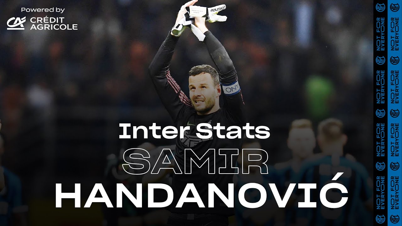 SAMIR HANDANOVIC | INTER STATS | A RECORD-BREAKING 10 YEARS! ©️⚫🔵🥰