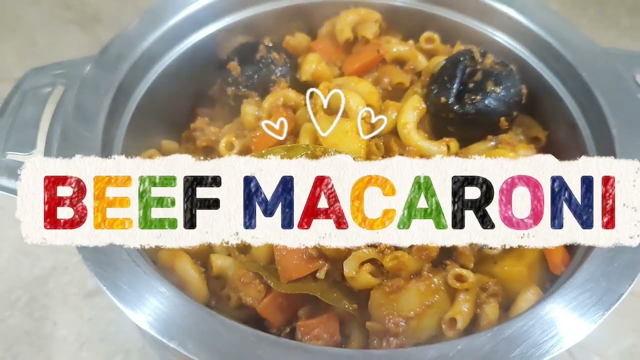 LUTO TAYO NG BEEF MACARONI/ZHELV