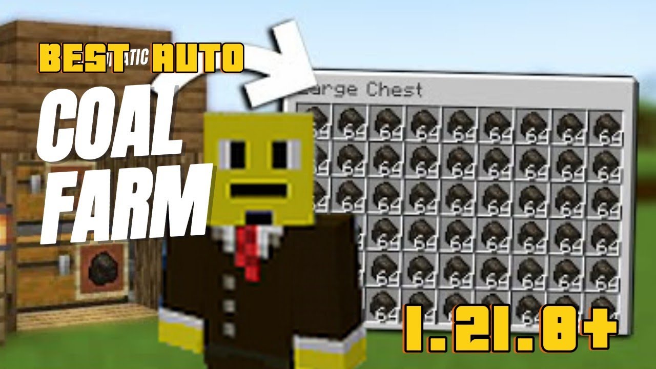 BEST Automatic COAL FARM 1.21.8+