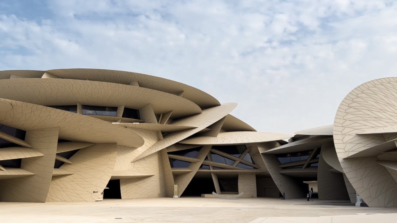 National Museum of Qatar Via Metro Rail