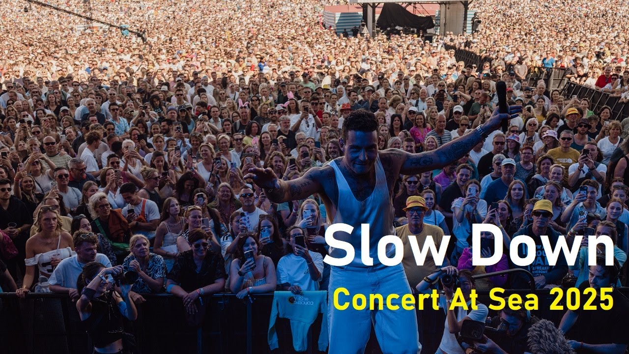 Douwe Bob  - Slow Down - LIVE at Concert At Sea 2025
