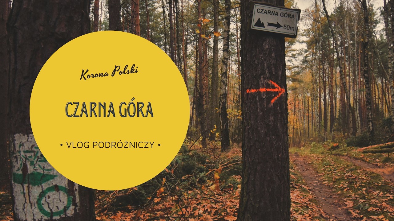 Czarna Góra - Góry Obkaskie. Najwyższy szczyt województwa kujawsko-pomorskiego