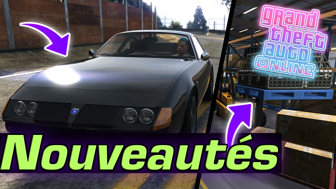 JE DÉCOUVRE LES NOUVEAUTÉS DE GTA ONLINE APRES DEUX MOIS D'ABSENCE !