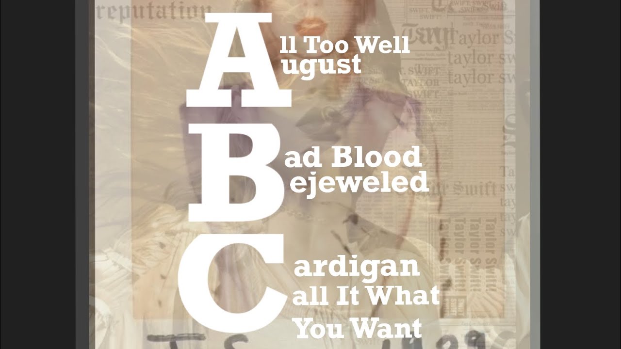 Pick one, kick one - !ABCs Edition!