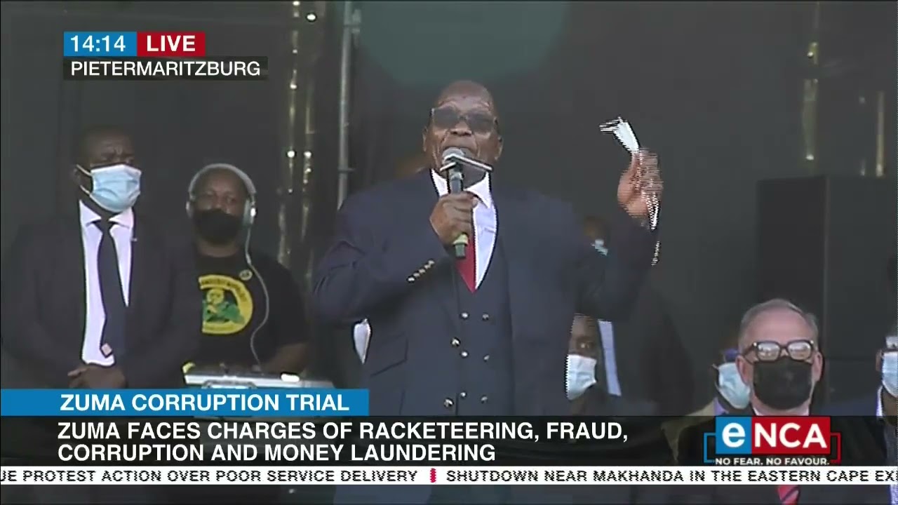 Zuma corruption trial | Jacob Zuma addresses supporters