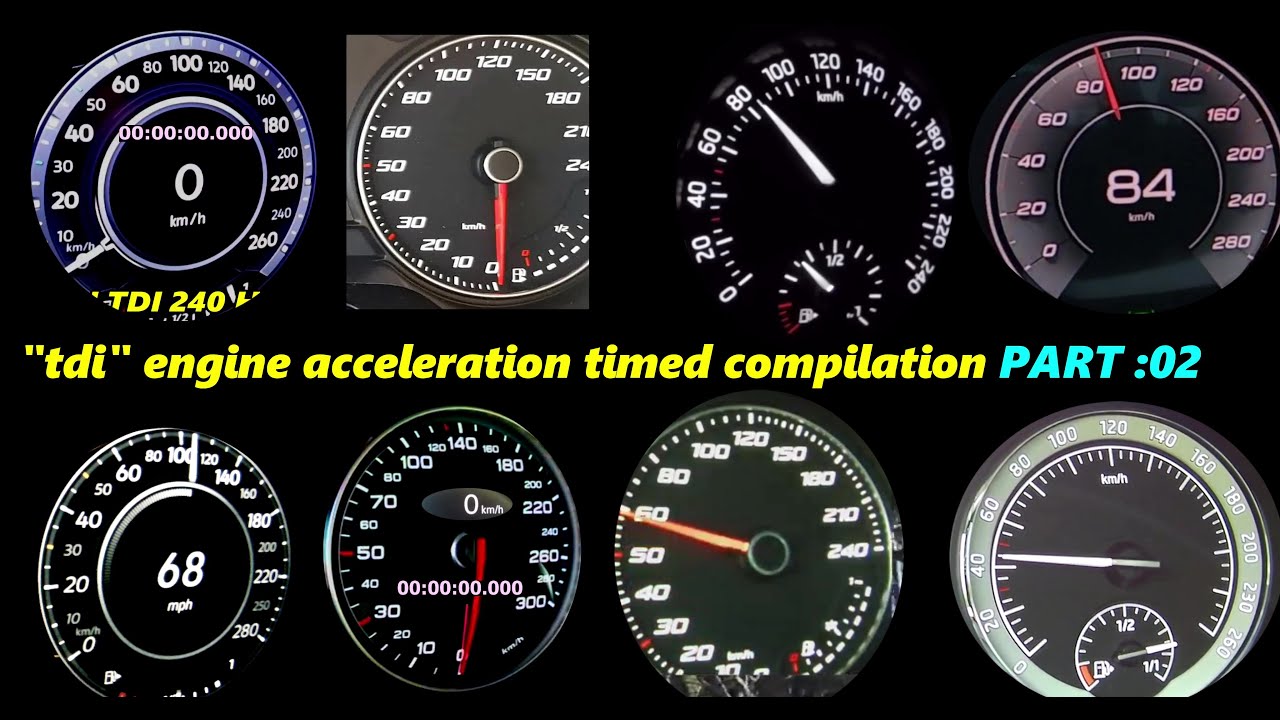TDI Engine Crazy Acceleration Compilation: Finance & Car Insurance Part 2 | Tiguan, Ibiza, Rapid, Q3