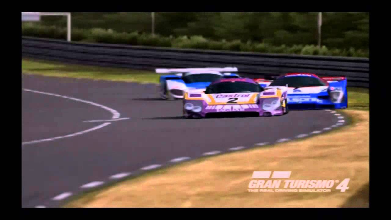 Gran Turismo 4 (PS2)(2005) Jaguar XJR 9 Demo Mode (HD)
