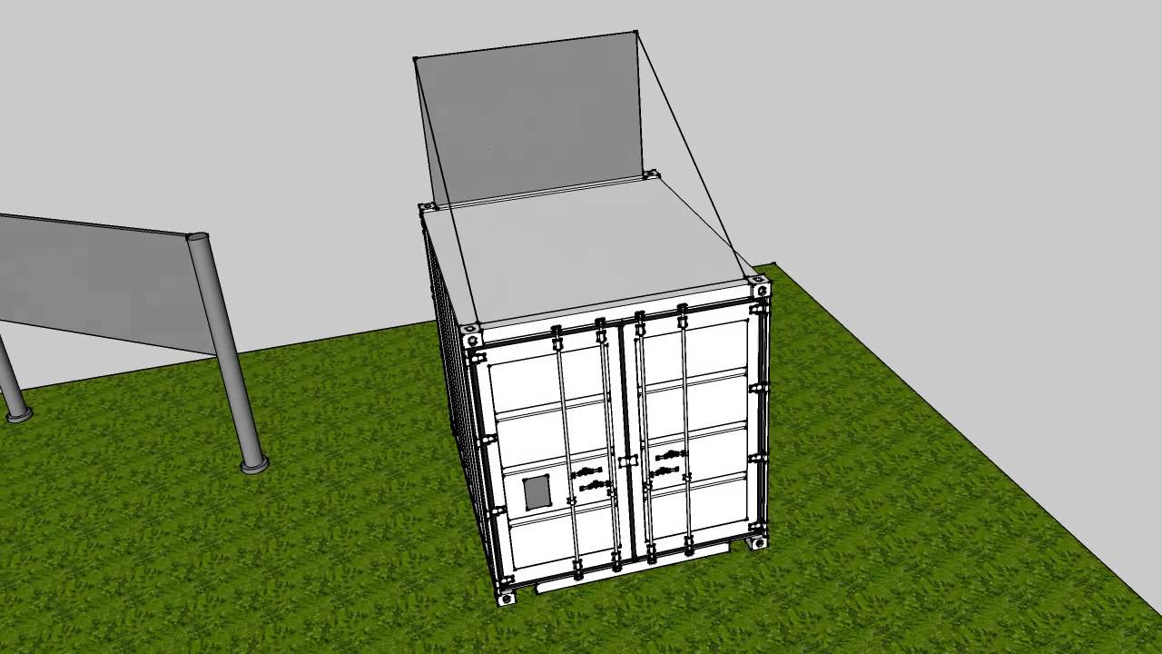 Cassa Ticket Container Shelter Box Produzione Noleggio