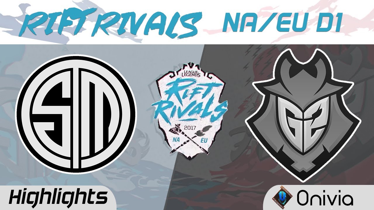 TSM vs G2 Highlights Rift Rivals EU & NA 2017 Team Solo Mid vs G2 Esports by Onivia