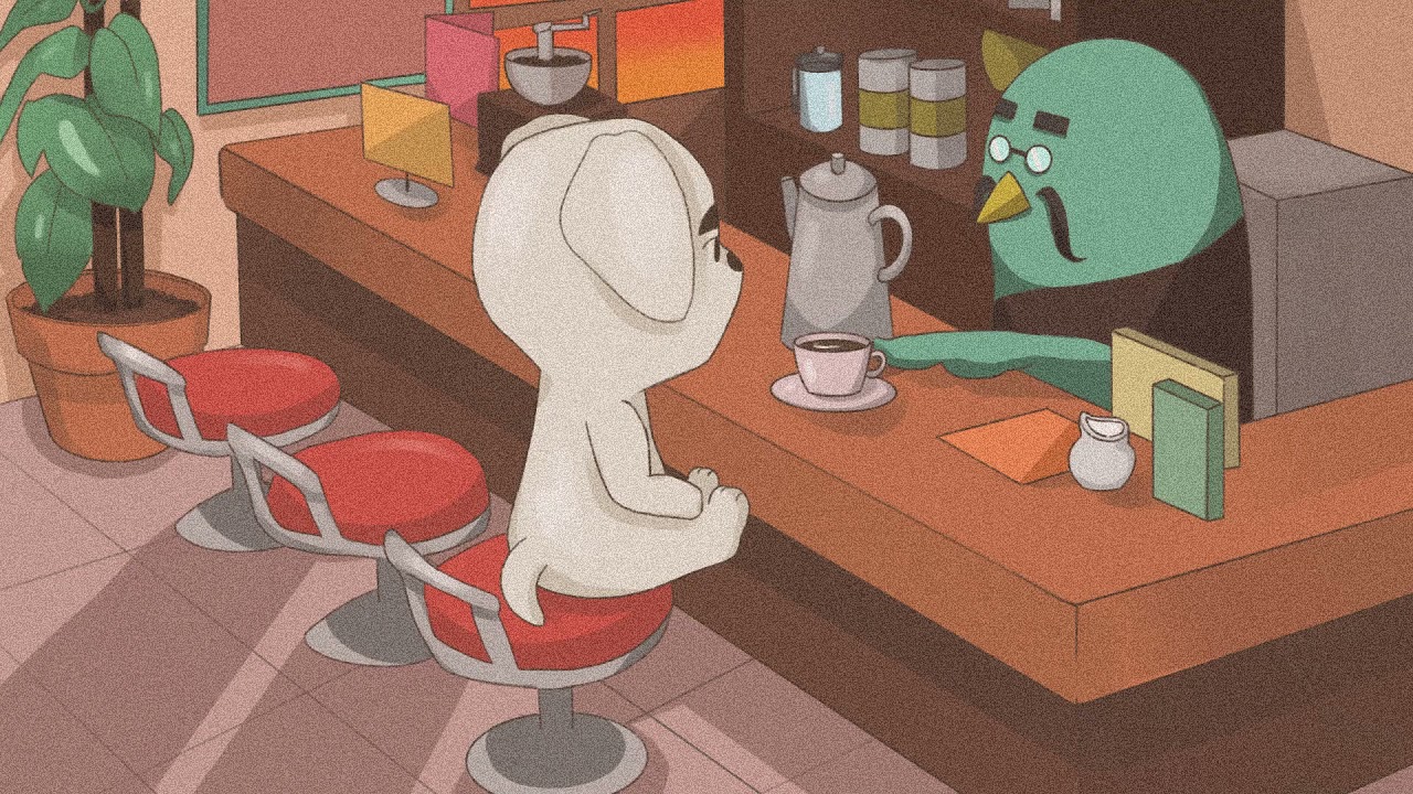brewster and the roost ~ an animal crossing cafe lofi mix ~ chillhop beats to study/relax to