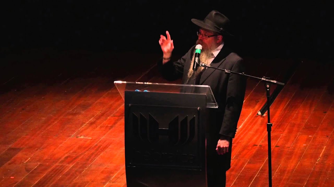 Palestra Com Rabino Y. David Weitman (1/3)