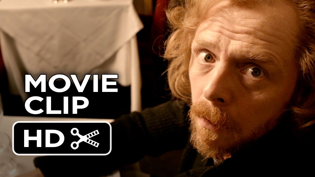 A Fantastic Fear Of Everything Movie CLIP - Restaurant (2014) - Simon Pegg Comedy Movie HD