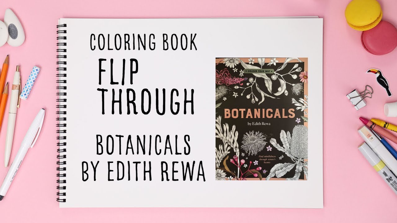 FLIP THROUGH - Botanicals by Edith Rewa