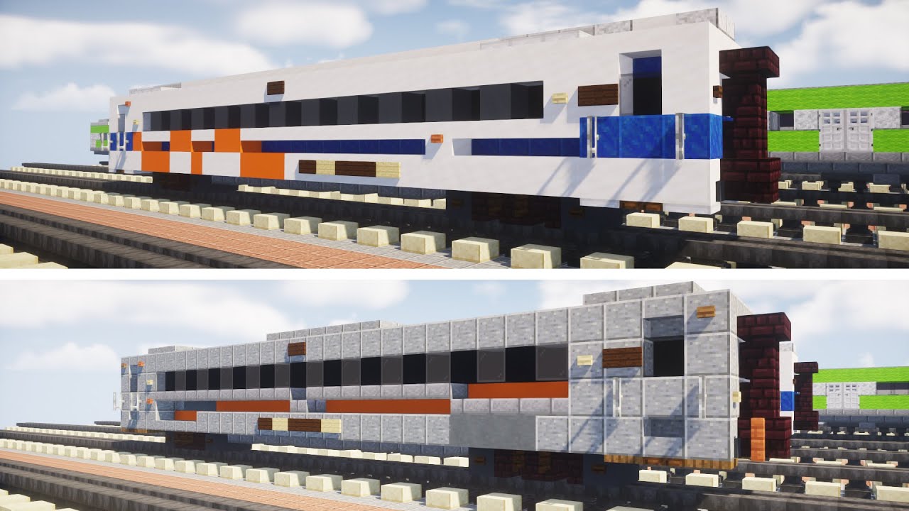 Minecraft Executive Coach Kereta Api Indonesia Tutorial