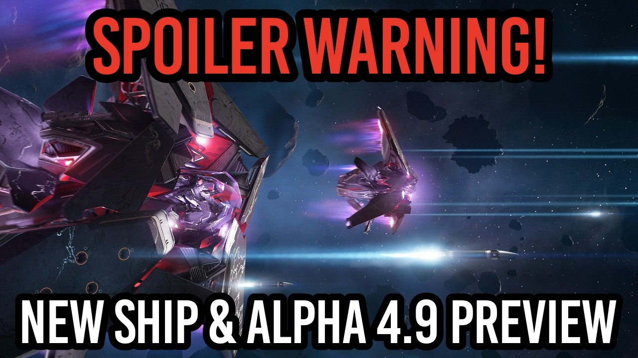 Star Citizen SPOILER WARNING - Alpha 4.9 Tech Preview & New Alien Ship
