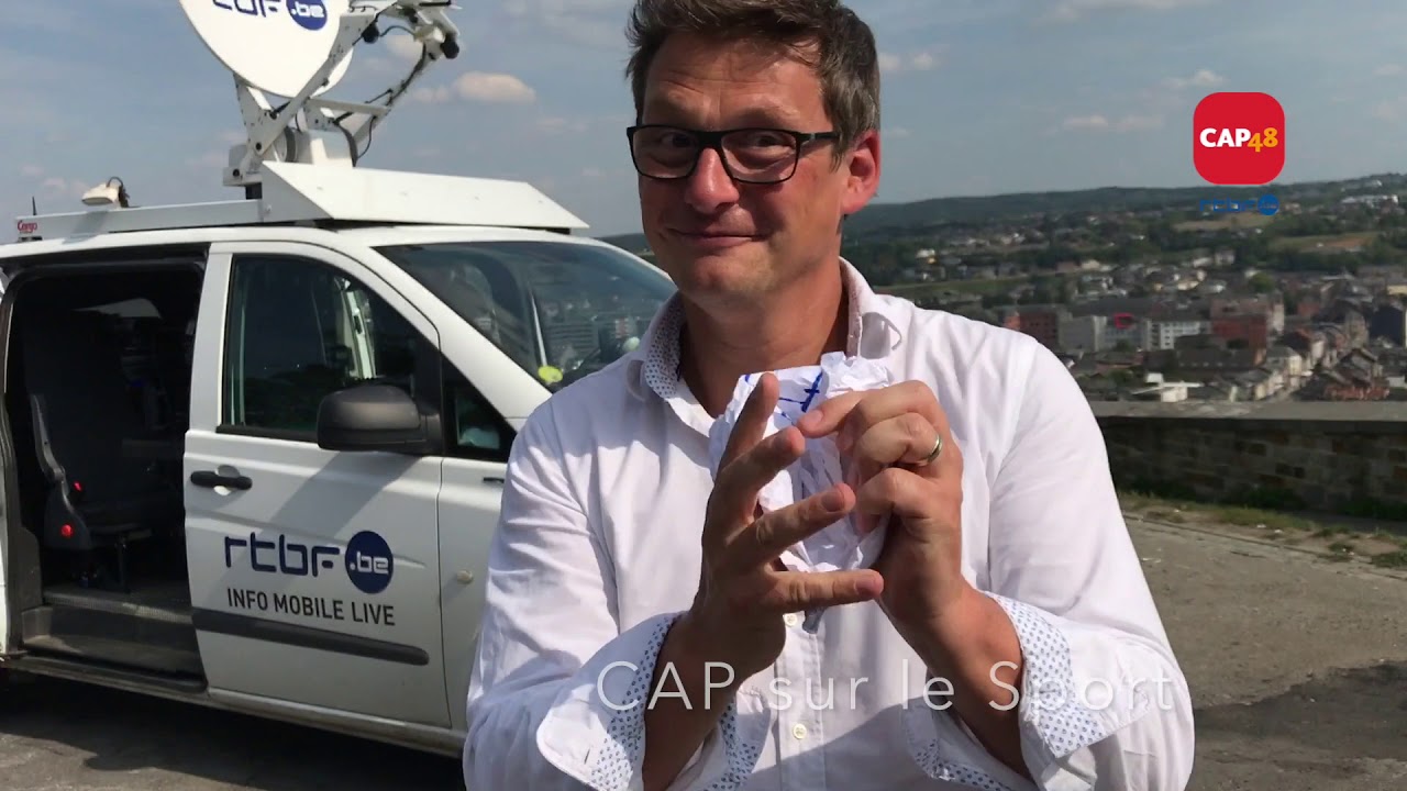L'&eacute;quipe Info de la RTBF participe aux 100km de CAP48