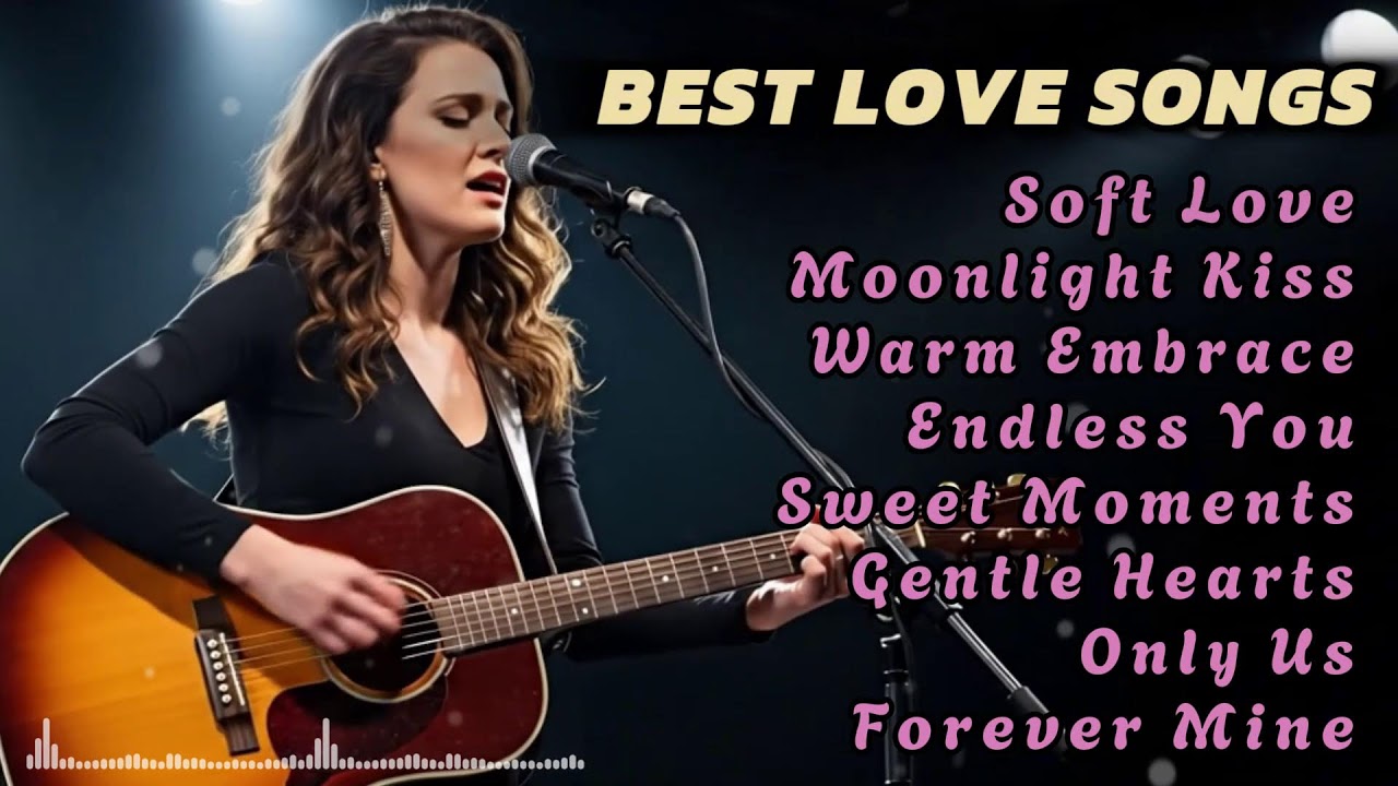 Beautiful Acoustic Guitar Love Songs ❤️ Soft Calm Instrumental Music for Stress Relief & Rest