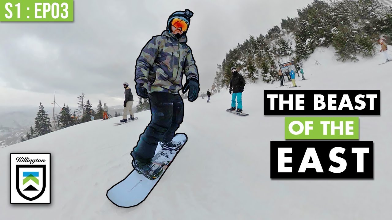 Snowboarding KILLINGTON Ski Resort! The BEST East Coast Mountain!!