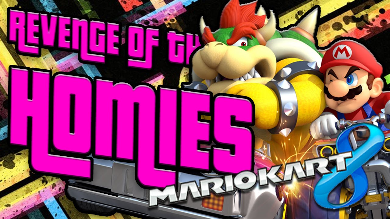 "WHO WILL WIN THIS NEXT BATTLE OF THE HOMIES???" - [MARIOKART8]
