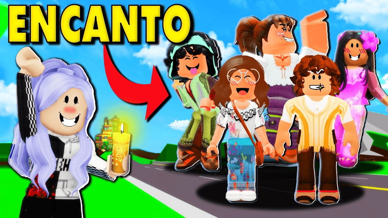 I Got Adopted By ENCANTO Family In Roblox (Roblox Brookhaven RP Movie)