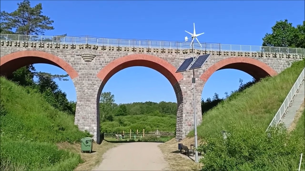 Samborowo - Turza Wlk. Szlakiem dawnej kolei część 1.