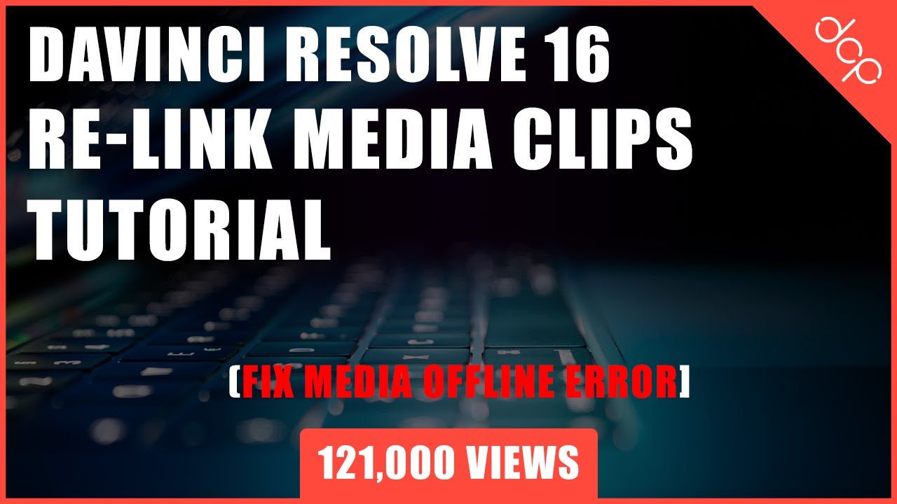 DaVinci Resolve 16 - Re-link Media Clips Tutorial - [ Fix Media Offline ]