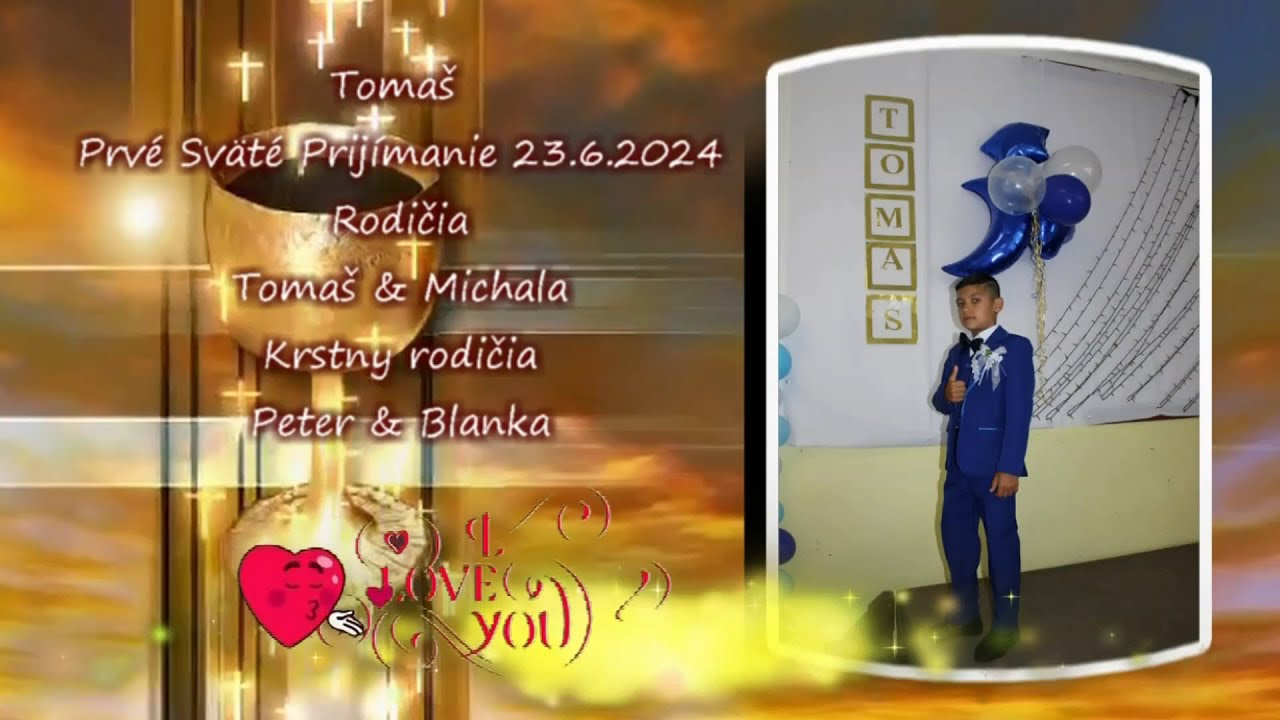 Prijímanie čast 1 Tomaš 23 6 2024 Čaklov Kume Band