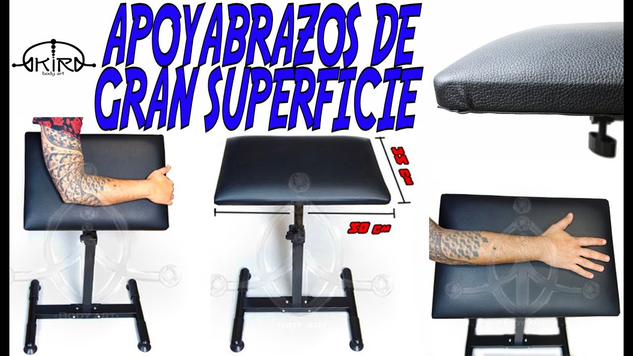 APOYABRAZOS GRAN SUPERFICIE |Tattoo Video Tutorial | Akira Body Art
