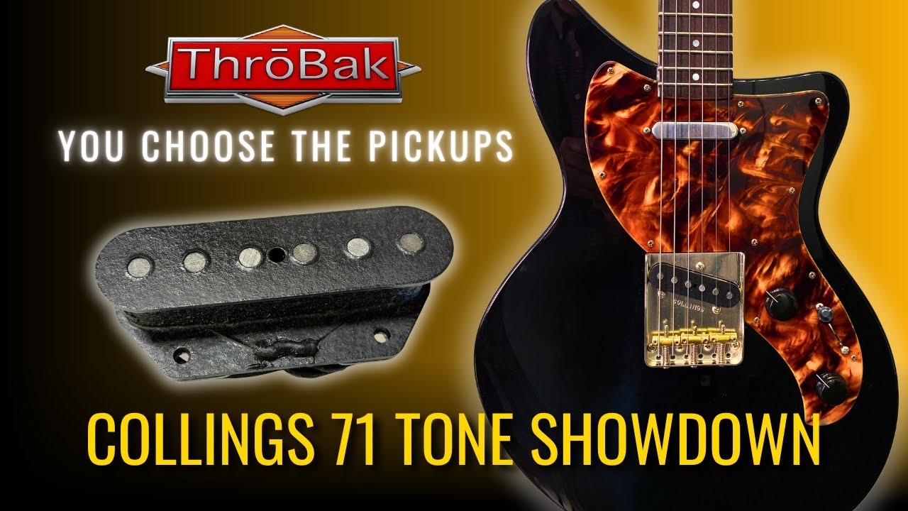 Collings 71 Guitar Unboxing! - ThroBak Nocaster-A3 Classics vs T-59's Shootout Bonus!