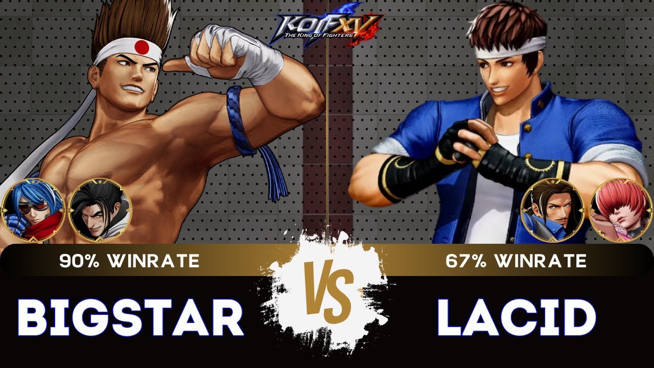 KOF XV ▰ BIGSTAR [KOR] (Joe/Haohmaru/Krohnen) 🆚 LACID (Shingo/Robert/Shermie) 🎞️Replay Match - 1/26