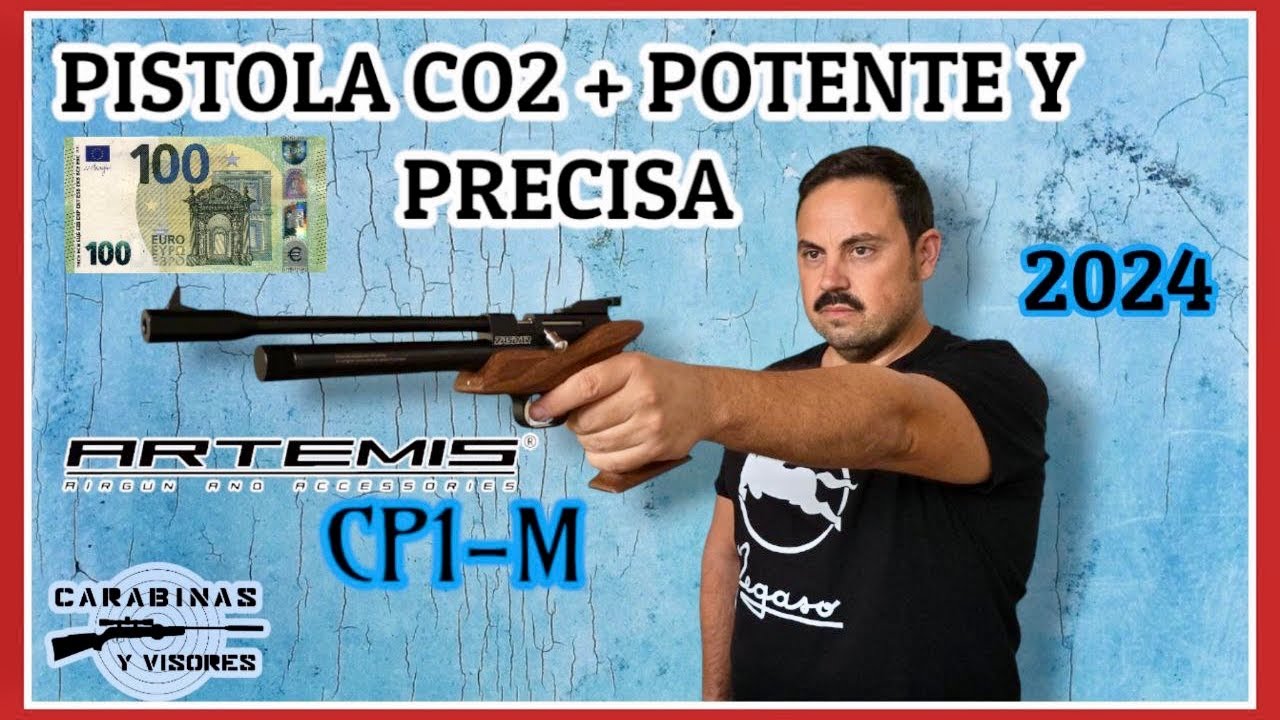La pistola co2 más precisa y potente 2024 #airecomprimido #airgun #airgunshooter #carabinasyvisores