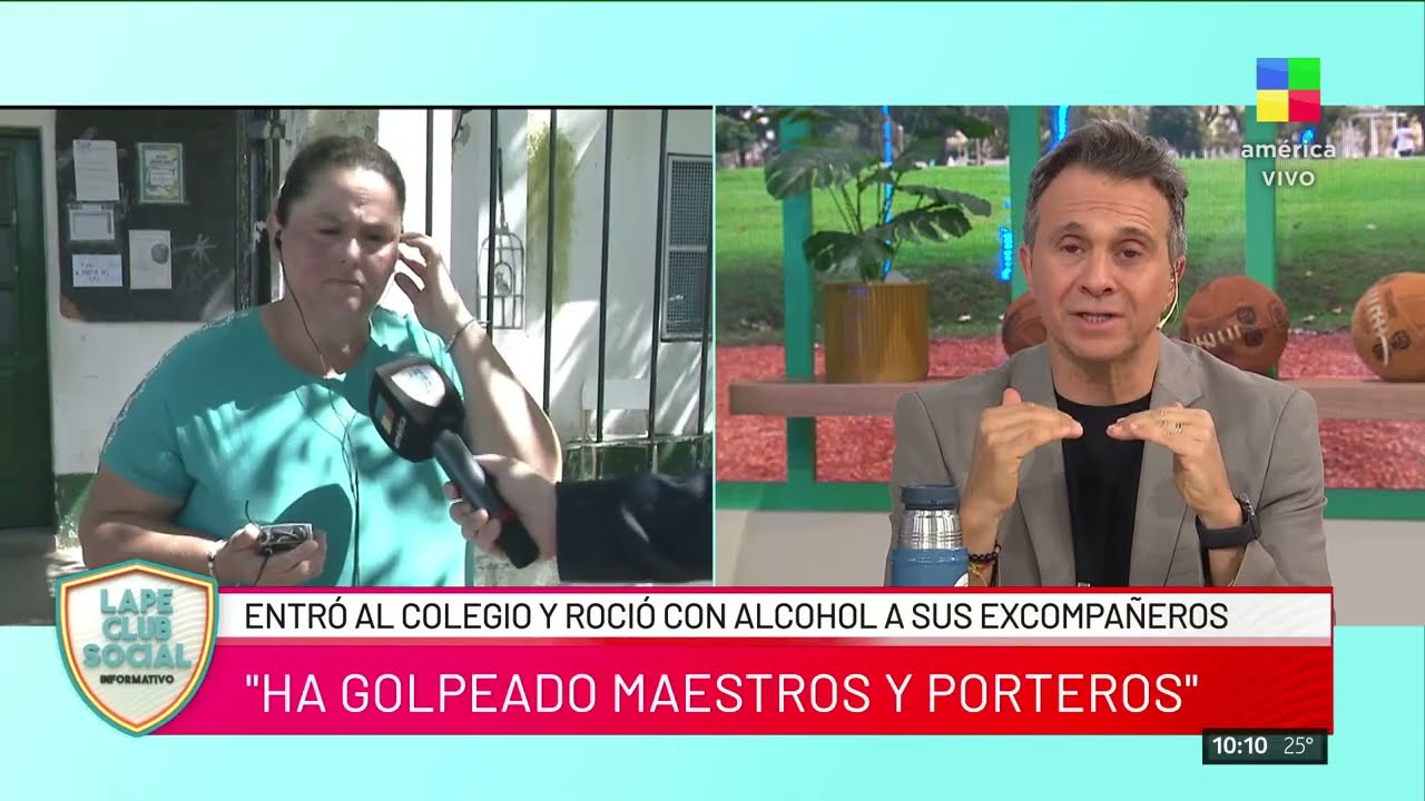 🔴 GRAL. RODR&Iacute;GUEZ: ENTR&Oacute; AL COLEGIO Y ROCI&Oacute; CON ALCOHOL A SUS EXCOMPA&Ntilde;EROS