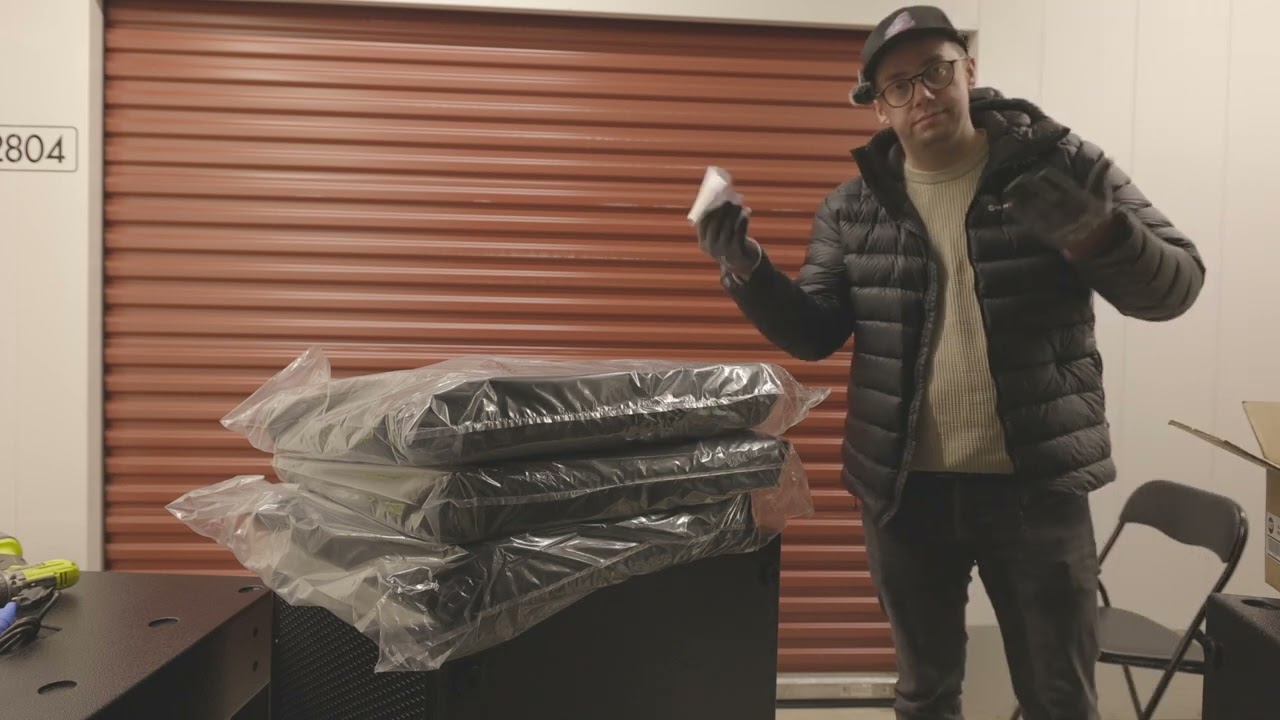 RCF 8004 Castor Install & Warehouse Light :: Warehouse Talk