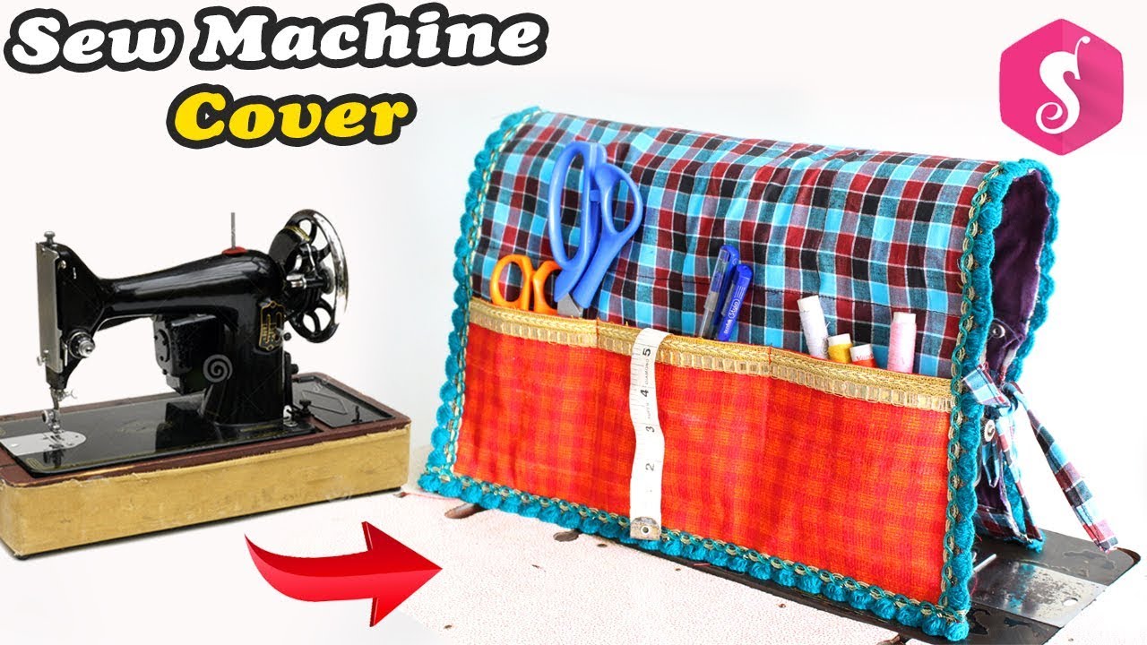 Easy Sewing Machine Cover from Old Clothes | Easy DIY Craft | Sonali Creations