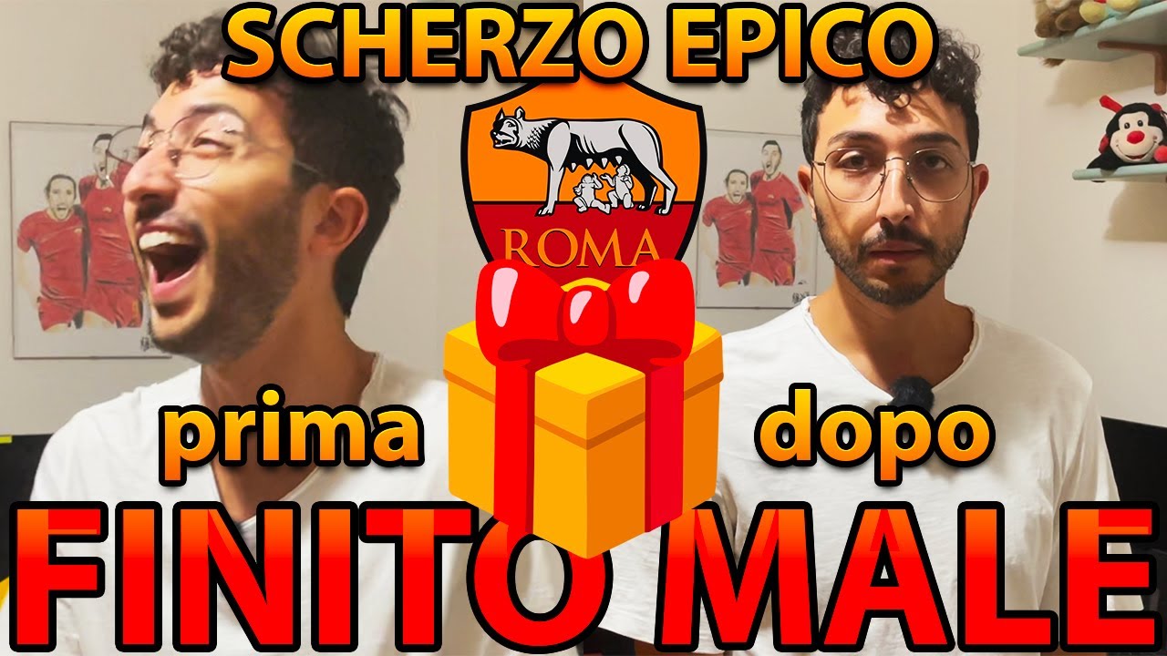 SCHERZO EPICO al “BUON” FABIO: “Ti ho REGALATO 1000 EURO di COSE della ROMA” *ma è tutta roba mia*🤣