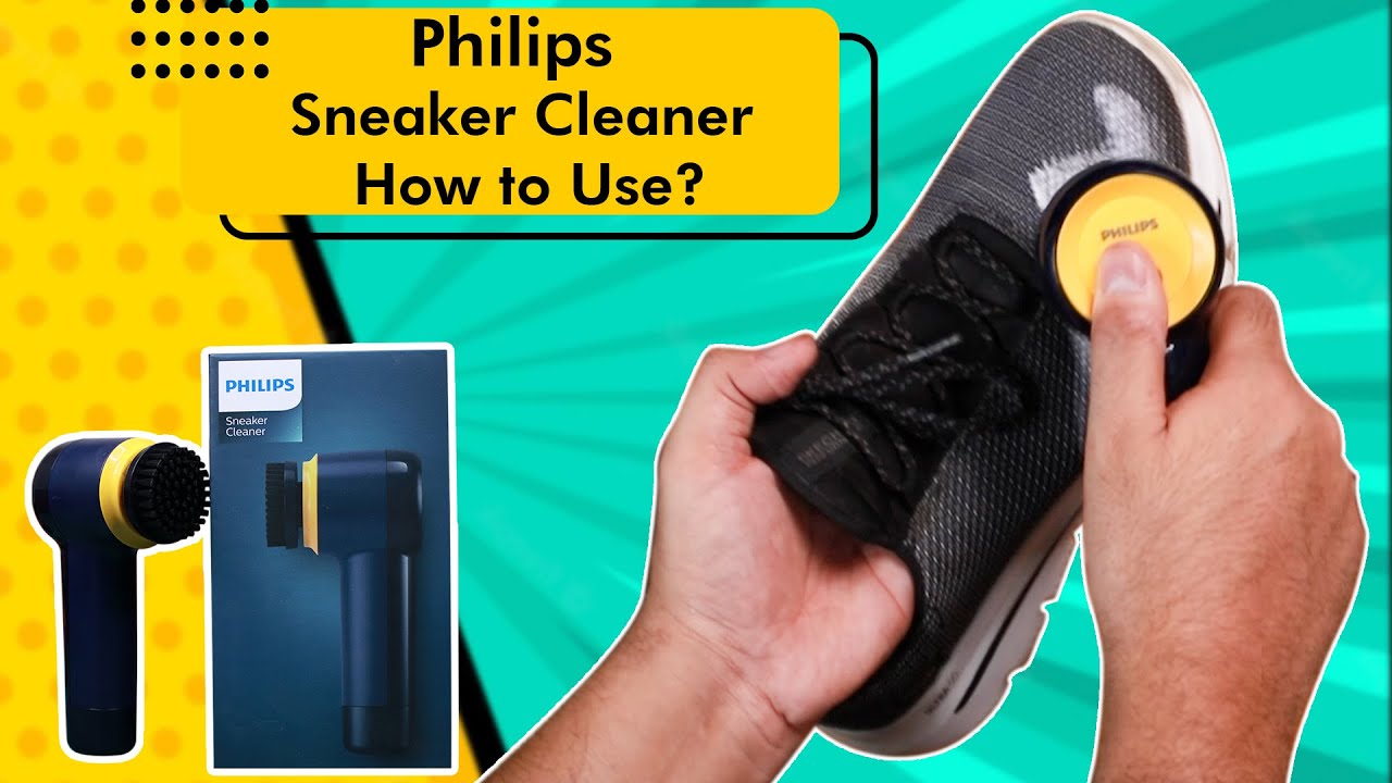 Philips Sneaker Shoe Cleaner - How to Use for Cleaning and Polishing