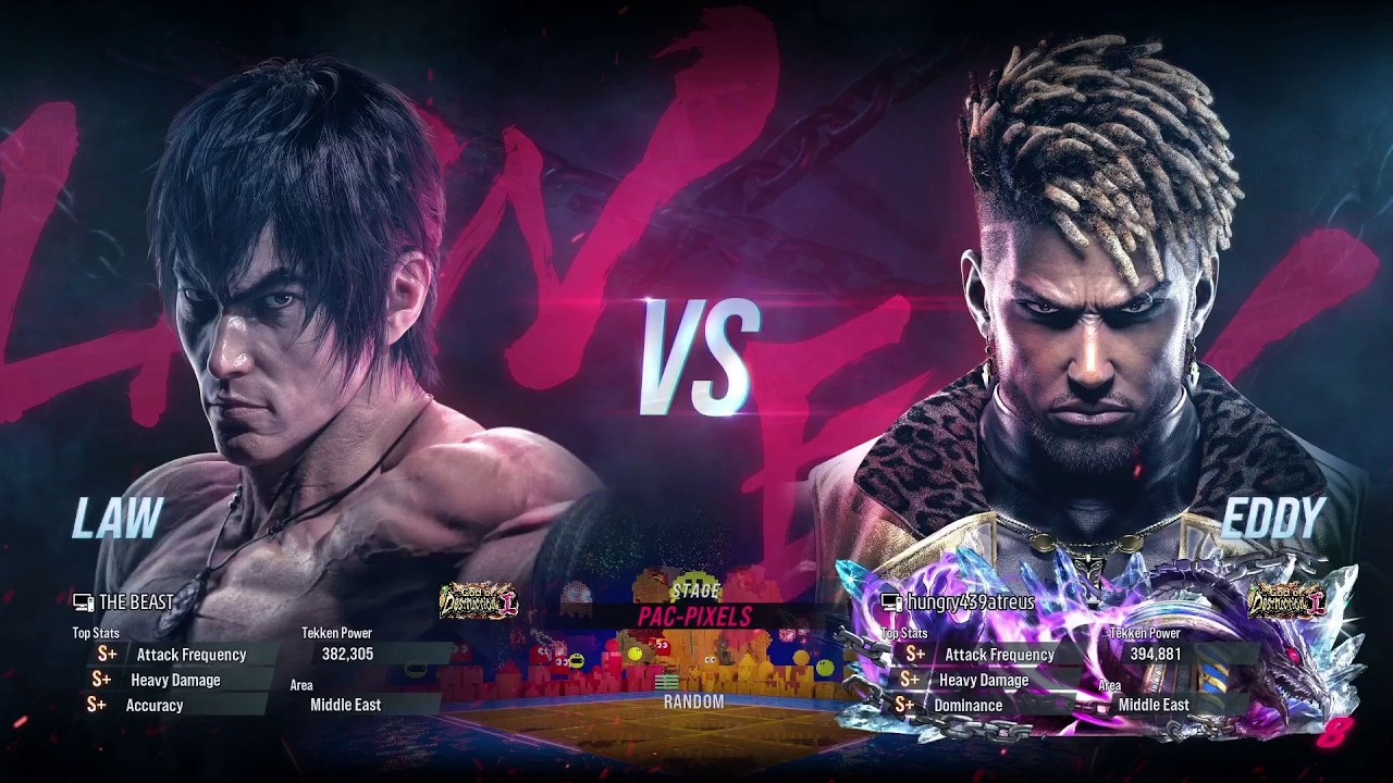 BSK (Law) VS Hungry439atreus (Eddy) Tekken 8 Ranked